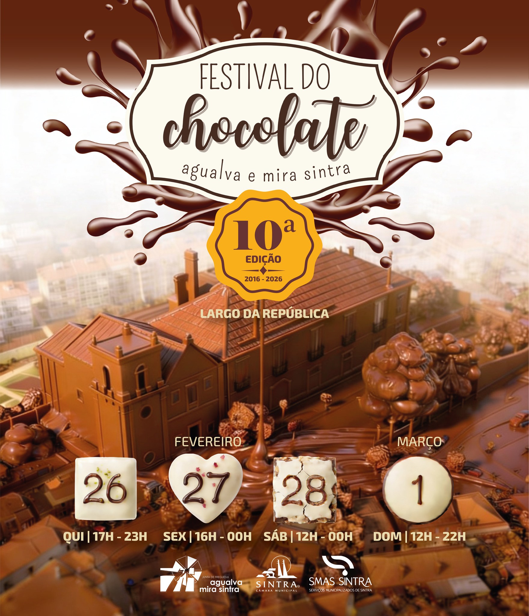 Festival do Chocolate de Agualva e Mira Sintra 2026